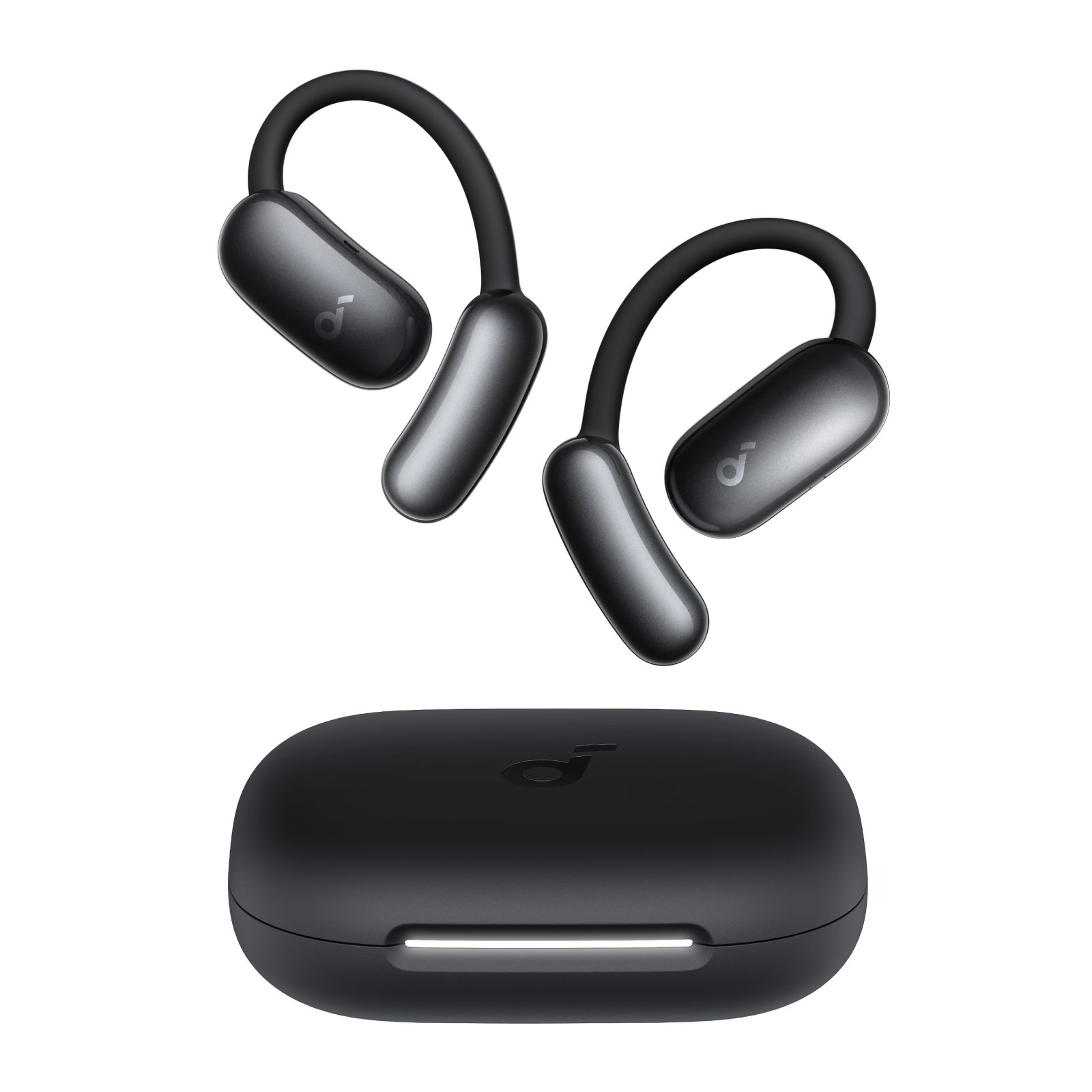 A3874Z12_DTC_listing_image_TD01_US_V2 Tai Nghe Không Dây OWS SOUNDCORE AeroFit 2 (Bluetooth v5.4, 8.5H, IP55, BassUp™, Free Al Translation, Hi-Res Audio) - Ảnh 1