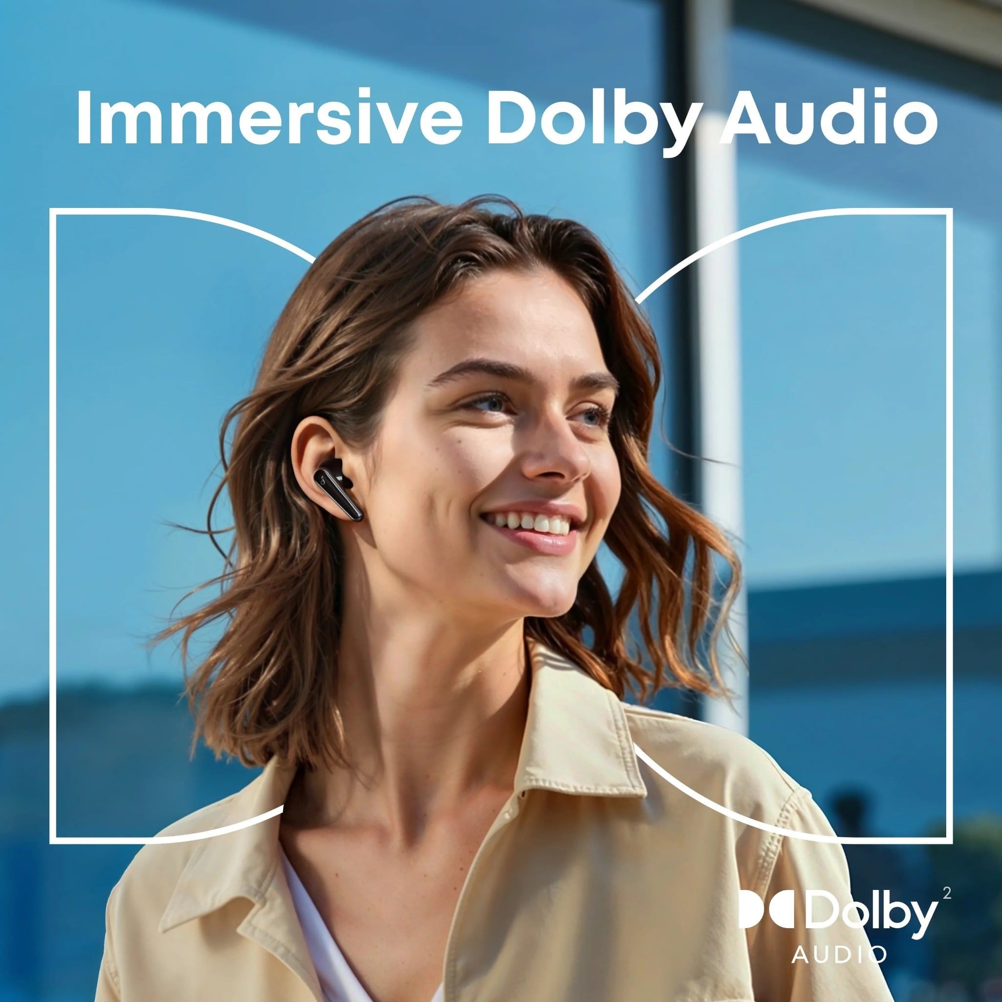 Tai Nghe Không Dây TWS SOUNDCORE Liberty 5 (Bluetooth v5.4, 12H, Adaptive ANC 3.0, IP55, 6 Mics with Al, Multipoint Connection, Dolby Audio, Hi-Res Audio, Support App) - Ảnh 5