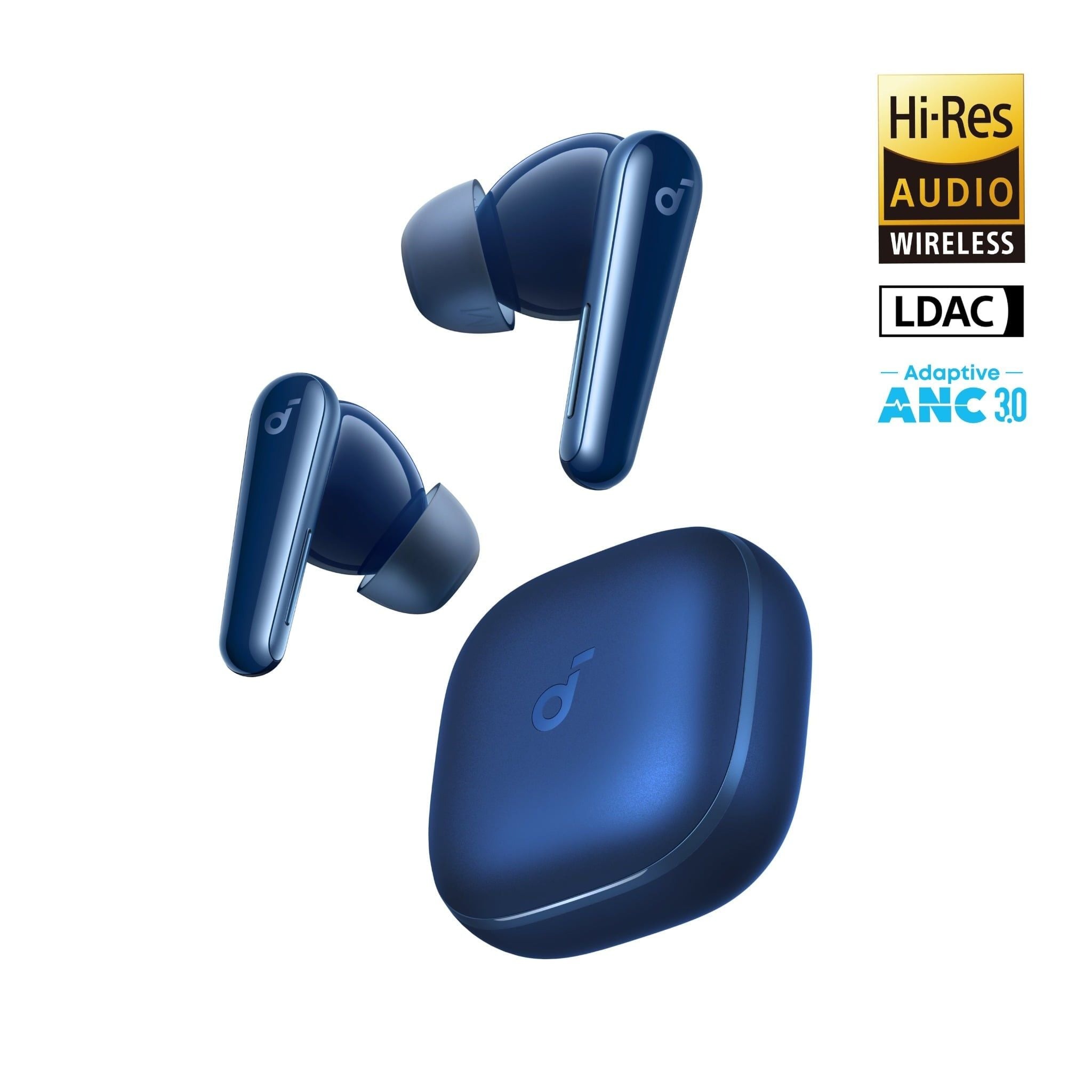 Tai Nghe Không Dây TWS SOUNDCORE Liberty 5 (Bluetooth v5.4, 12H, Adaptive ANC 3.0, IP55, 6 Mics with Al, Multipoint Connection, Dolby Audio, Hi-Res Audio, Support App) - Ảnh 8