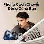 Tai Nghe Kẹp Tai Không Dây SOUNDCORE AeroClip (Bluetooth v5.4, 8H, Hi-Res Audio, IP55, 4 Mics with AI, Virtual Bass, Multiple Connection, Support App) - Ảnh 9