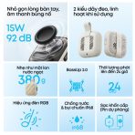 Loa Bluetooth Di Động SOUNDCORE BOOM GO 3i 15W (Bluetooth v6.0, 24H, BassUp™ 2.0, Digital Display, 4800mAh, IP68, AuraCast, RGB, TWS) - Ảnh 3