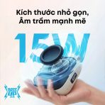 Loa Bluetooth Di Động SOUNDCORE BOOM GO 3i 15W (Bluetooth v6.0, 24H, BassUp™ 2.0, Digital Display, 4800mAh, IP68, AuraCast, RGB, TWS) - Ảnh 4