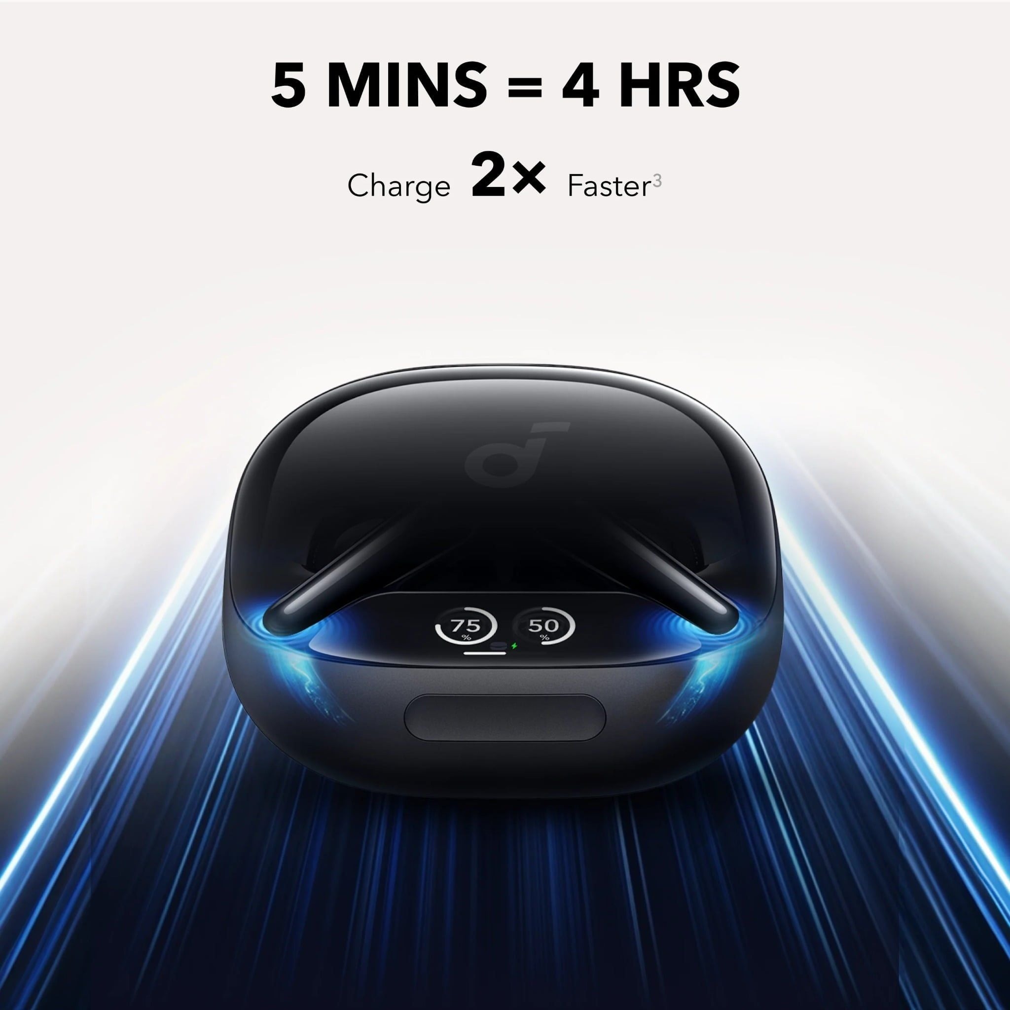 Tai Nghe Không Dây TWS SOUNDCORE Liberty 4 Pro (Bluetooth v5.3, 10H, Hi-Res Audio, AI 6 Mic, ACAA, Adaptive ANC 3.0, IP55, Support App, Google Fast Pair) - Ảnh 2