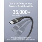 Cáp Sạc Nhanh USB to Type-C ANKER A82G2 18W (0.9m/1.8m, 480Mbps, Support Apple CarPlay) - Ảnh 3