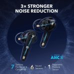Tai Nghe Không Dây TWS SOUNDCORE Liberty 4 Pro (Bluetooth v5.3, 10H, Hi-Res Audio, AI 6 Mic, ACAA, Adaptive ANC 3.0, IP55, Support App, Google Fast Pair) - Ảnh 3