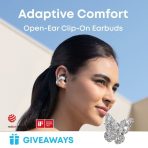 Tai Nghe Kẹp Tai Không Dây SOUNDCORE AeroClip (Bluetooth v5.4, 8H, Hi-Res Audio, IP55, 4 Mics with AI, Virtual Bass, Multiple Connection, Support App) - Ảnh 3