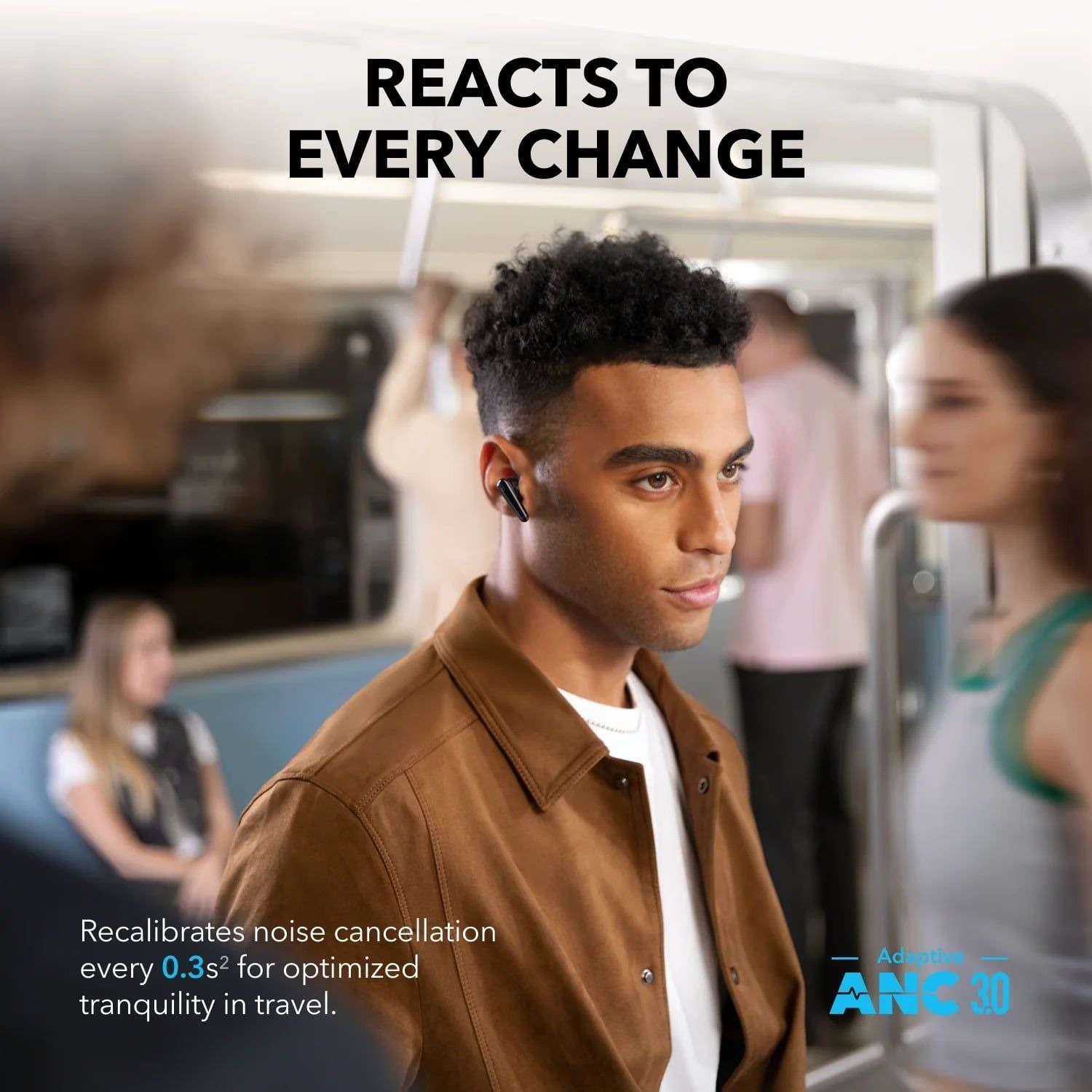 Tai Nghe Không Dây TWS SOUNDCORE Liberty 4 Pro (Bluetooth v5.3, 10H, Hi-Res Audio, AI 6 Mic, ACAA, Adaptive ANC 3.0, IP55, Support App, Google Fast Pair) - Ảnh 4