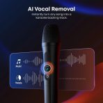 Loa Karaoke Di Động SOUNDCORE Rave 3S 200W (Bluetooth v5.3, 12H, Customizable Dynamic Light Show, Al Vocal Removal, Guitar / Mic Input, Link 100+ Speakers with Auracast, IPX5, 2 Wireless Microphones, BassUp™, Support App) - Ảnh 4