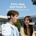 Tai Nghe Không Dây TWS SOUNDCORE R60i NC (Bluetooth v6.1, Adaptive ANC, Hi-Res Certified Sound with LDAC, 10H, IP55, Supports Real-Time 100+ AI Translation, Support Google Fast Pair, Dual Connections, 6 AI-Enhanced Mics for Clear Calls) - Ảnh 4