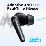 Tai Nghe Không Dây TWS SOUNDCORE Liberty 5 (Bluetooth v5.4, 12H, Adaptive ANC 3.0, IP55, 6 Mics with Al, Multipoint Connection, Dolby Audio, Hi-Res Audio, Support App) - Ảnh 4