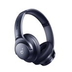 Tai Nghe Chụp Tai Không Dây SOUNDCORE Q20i (Bluetooth v5.0, 60H, Hybrid ANC, ENC 2 Mic, BassUp™, 40mm Drivers, Dual-Connections, Support App, Hi-Res certified audio via the AUX cable)