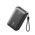 Pin Dự Phòng ANKER A110J 10000mAh 30W (CCC / 3C Certification, 2*Type-C + 1*USB-A port, Digital Display, LiFePO4 Cell)