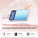 Pin Dự Phòng Kèm 2 Cáp Type-C ANKER A110L 10000mAh 35W (1*Type-C + 1*USB-A port, Digital Display) - Ảnh 3