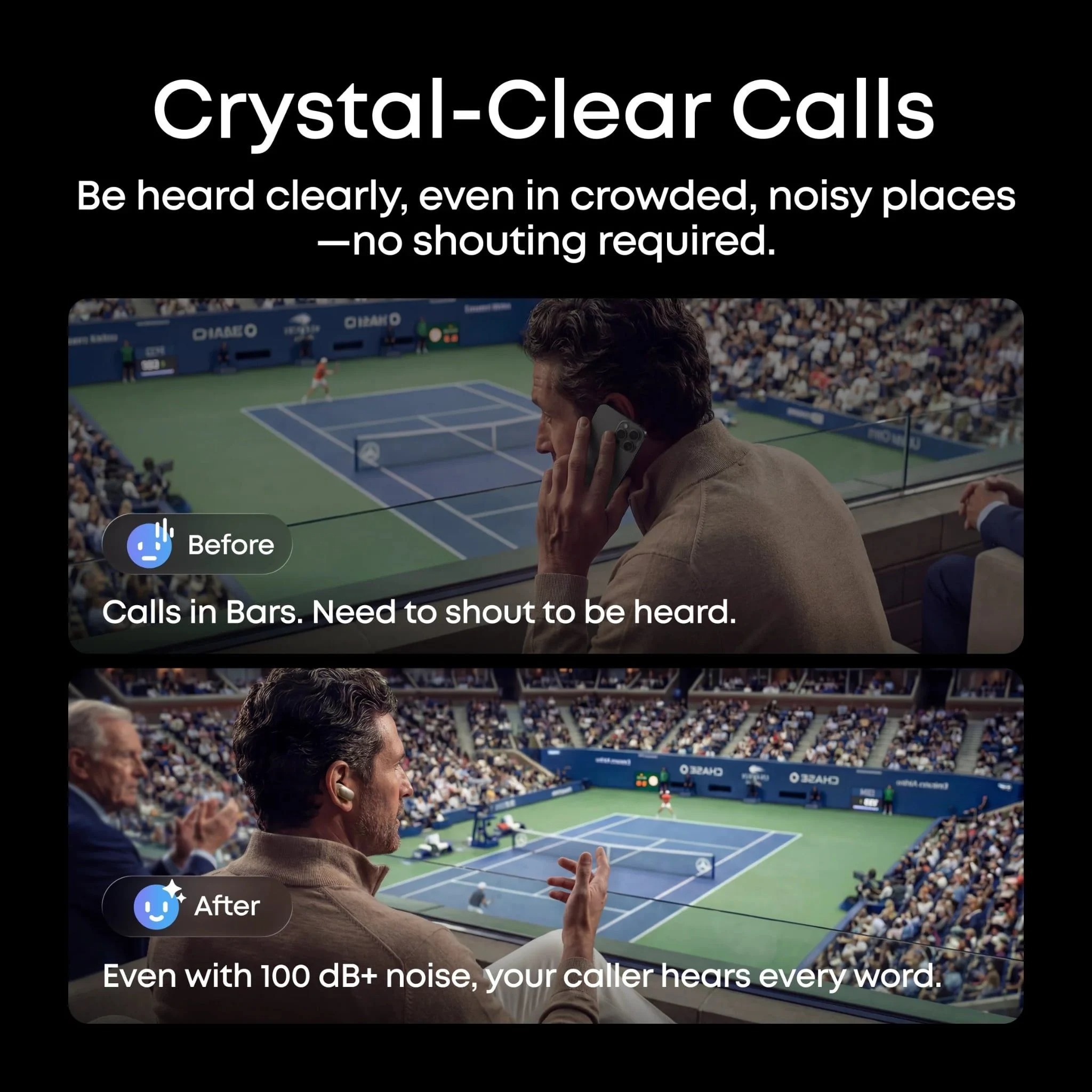 Tai Nghe Không Dây TWS SOUNDCORE Liberty 5 Pro Max (Bluetooth v6.1, 6.5H, with AI Note-Taker Smart Case, Screen Wallpaper, Effortless Screen Control, Hi-Res Audio, ANKER Thus™ Al, Dolby Atmos, IP55, Adaptive ANC 4.0, ACAA, Wireless Charging) - Ảnh 7