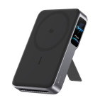 Pin Dự Phòng Không Dây ANKER MagGo 2 Pro 10000mAh 45W (Qi2.2 25W Certified, Built-in Fan, 1*Type-C port, Smart Digital Display, With Stand)